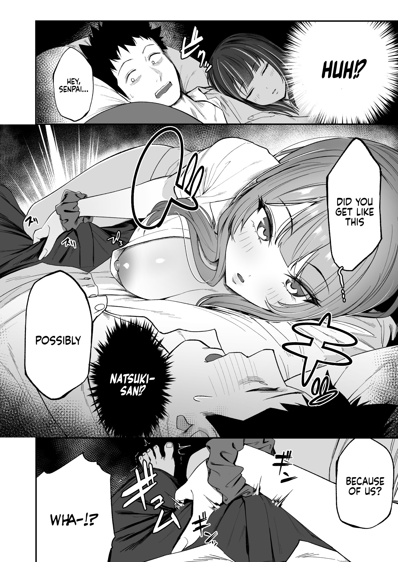 Hentai Manga Comic-Can we stay at your place tonight Senpai?-Read-15